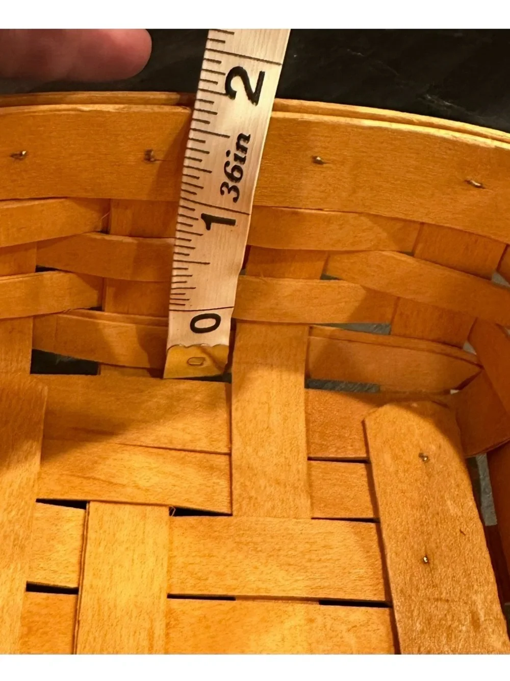 Longaberger | 2002 Basket w/ Handle